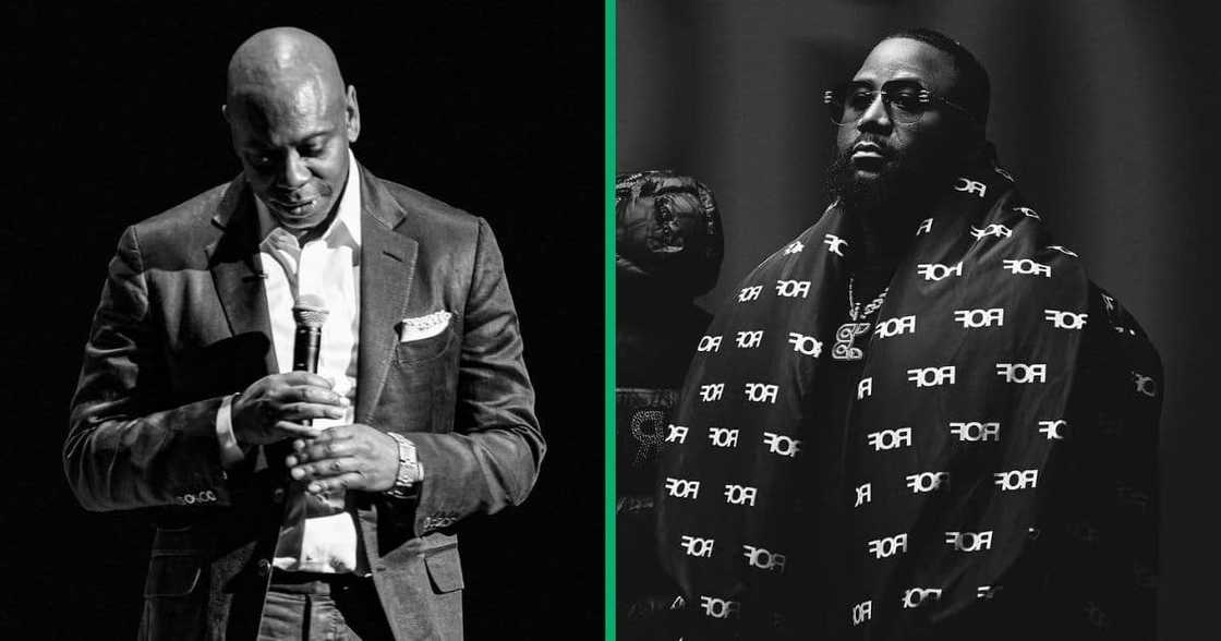 Dave Chappelle hailed Cassper Nyovest's star power Dave Chappelle hailed Cassper Nyovest's star power