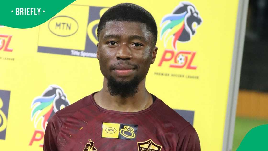 Omega Mdaka wins Man of the Match award against Sekhukhune United. Omega Mdaka wins Man of the Match award against Sekhukhune United.