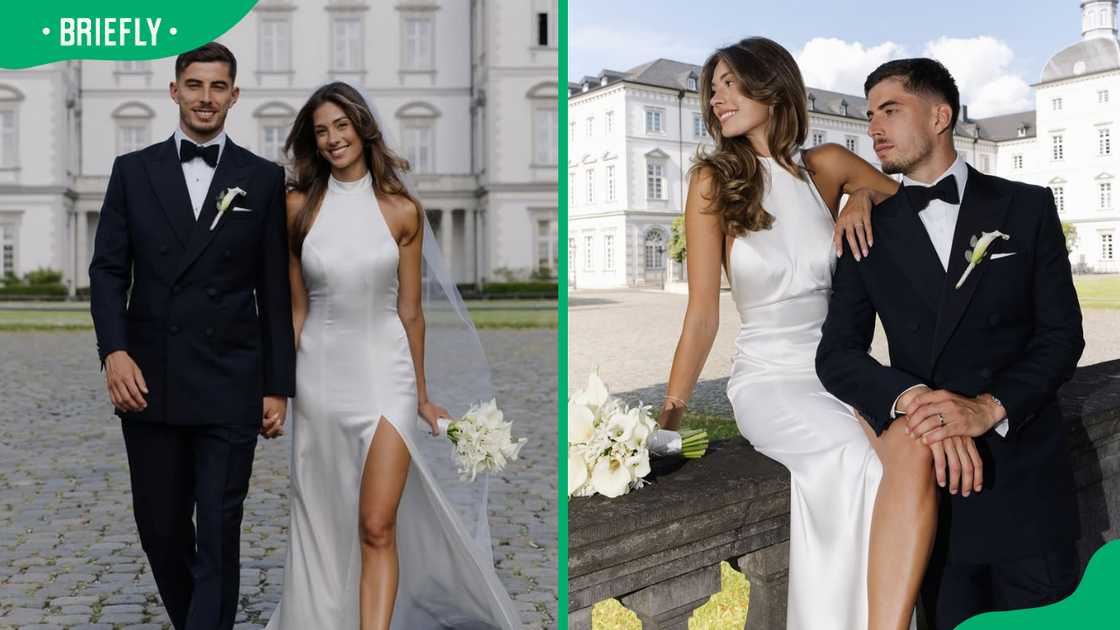 Sophia Weber and her husband, Kai Havertz