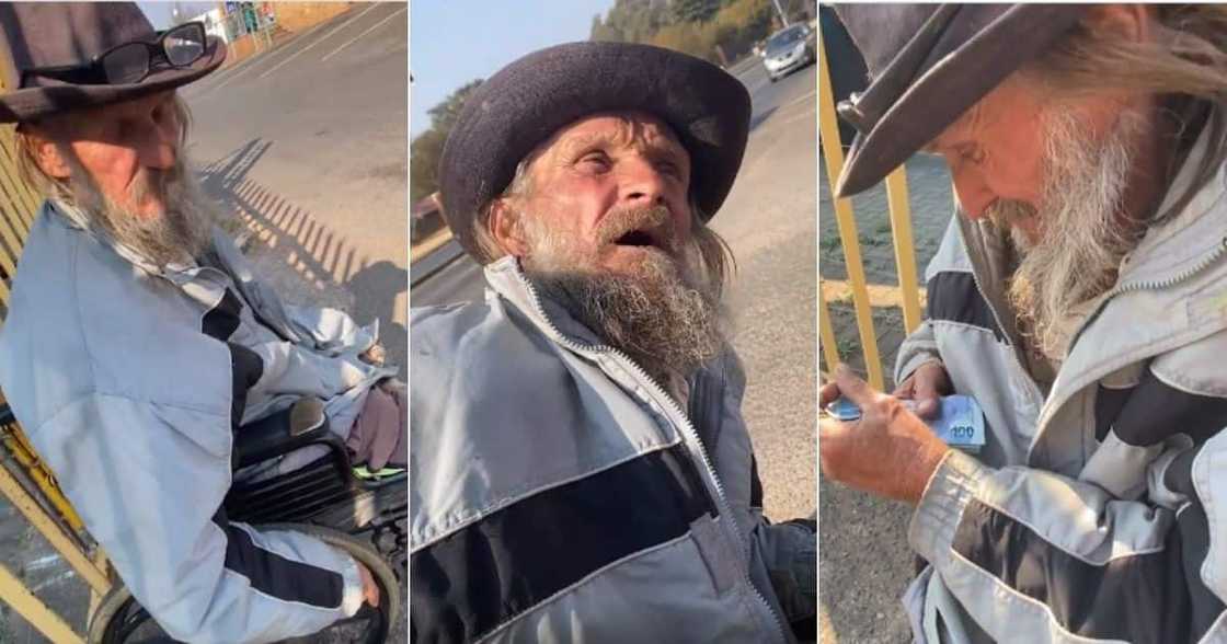 BI Phakathi, Blesses, Man, Wheel Chair, Mzansi BI Phakathi, Blesses, Man, Wheel Chair, Mzansi