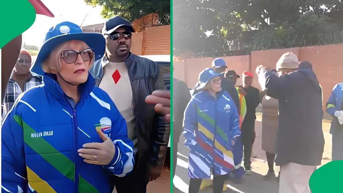 Frustrated workers told Helen Zille to leave after a heated argument broke out