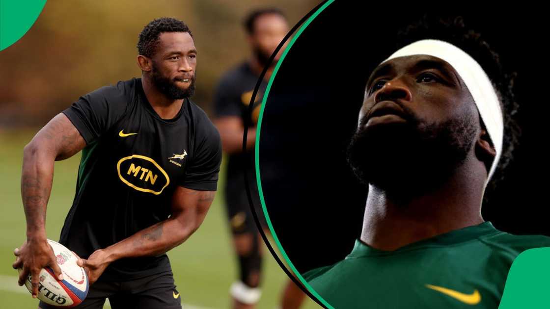 Siya Kolisi shared a bible verse.