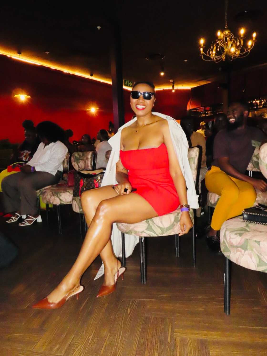 Jackie Phamotse reacts to Shadrack Sibiya's ring