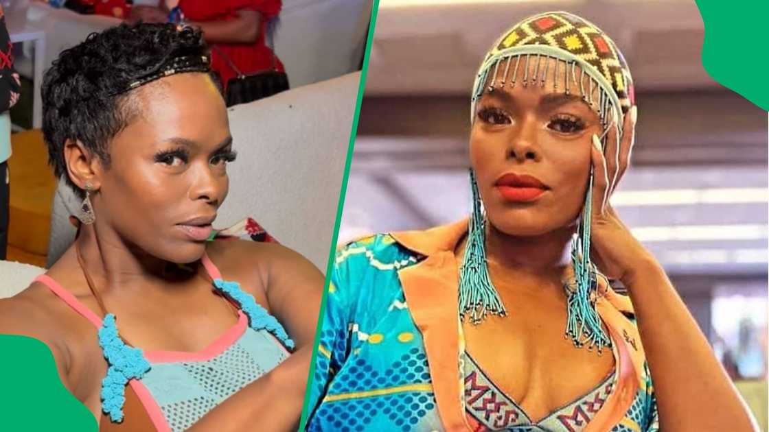Unathi Nkayi claps black at fan over xenophobia silence Unathi Nkayi claps black at fan over xenophobia silence