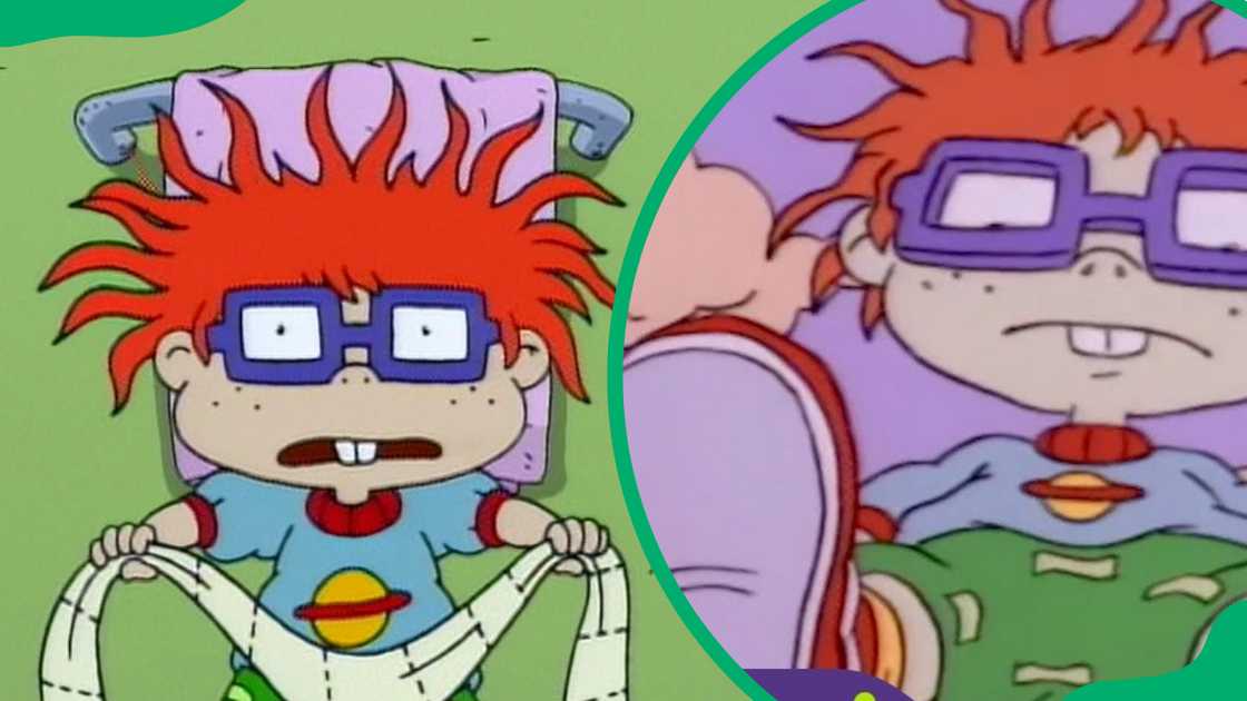 Chuckie Finster from Rugrats