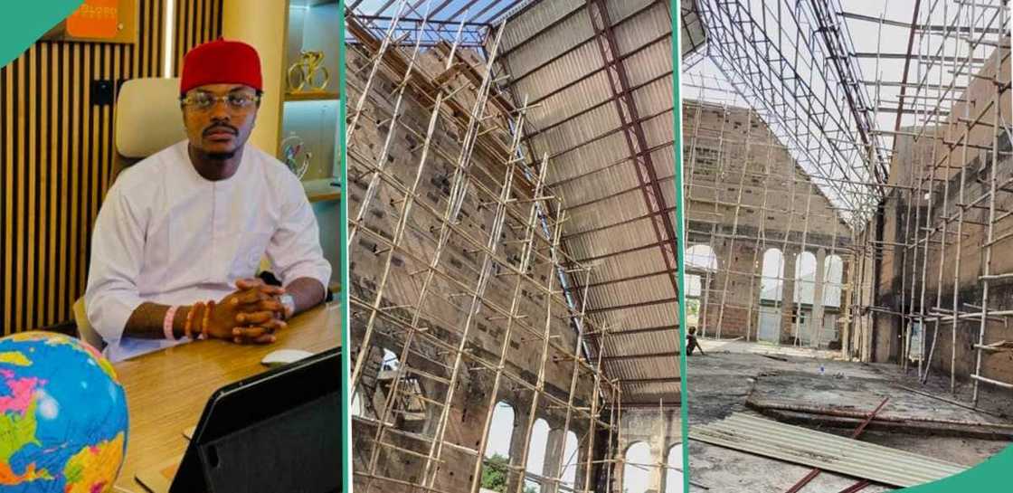 Blord to complete church in his village with R4 million. Blord to complete church in his village with R4 million.