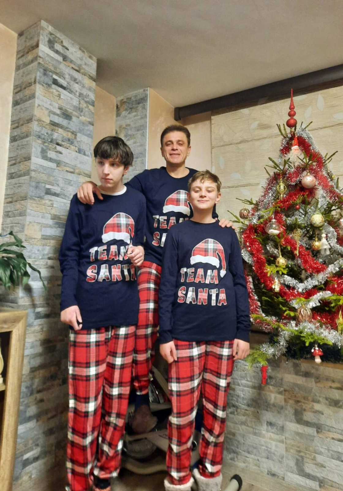 Team Santa pyjamas Team Santa pyjamas