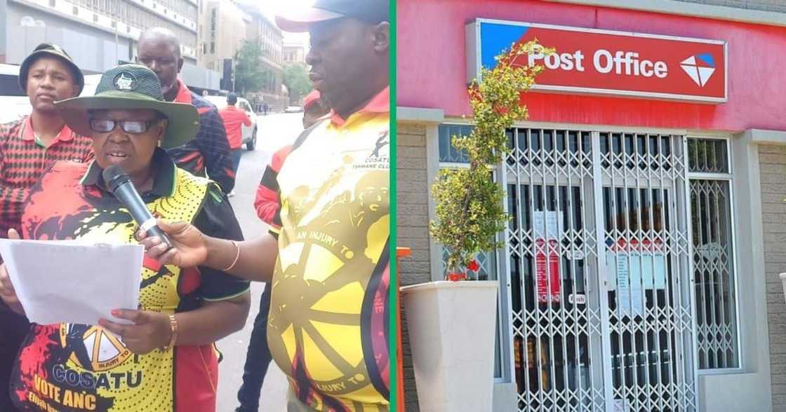 COSATU is urging government to help the Post Office. COSATU is urging government to help the Post Office.