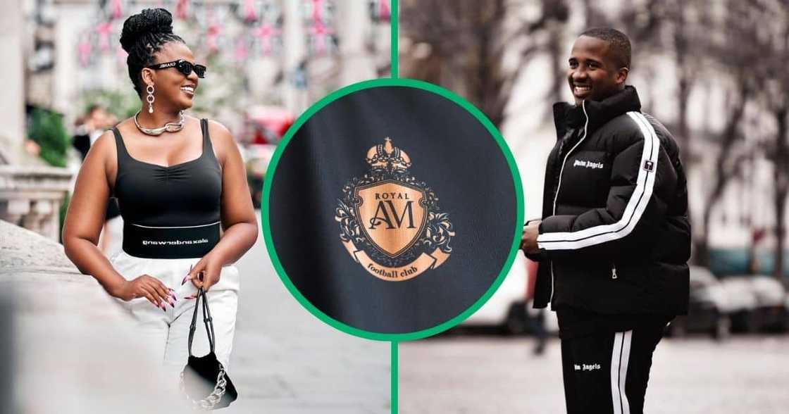 MaMkhize and Andile Mpisane celebrated Royal AM's win. MaMkhize and Andile Mpisane celebrated Royal AM's win.