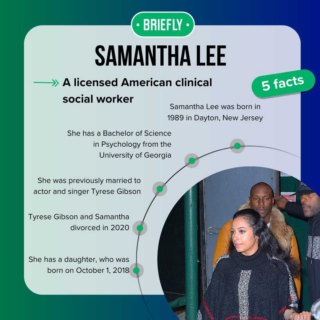 Top 5 facts about Samantha Lee Top 5 facts about Samantha Lee