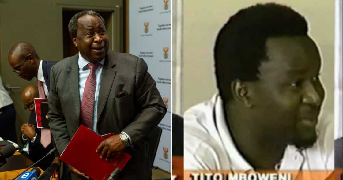 Tito Mboweni Shares Hilarious ‘Then and Now’ Pictures, Mzansi Reacts Tito Mboweni Shares Hilarious ‘Then and Now’ Pictures, Mzansi Reacts