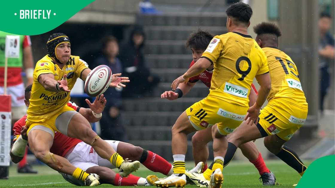 Cheslin Kolbe plays his club rugby in Japan.