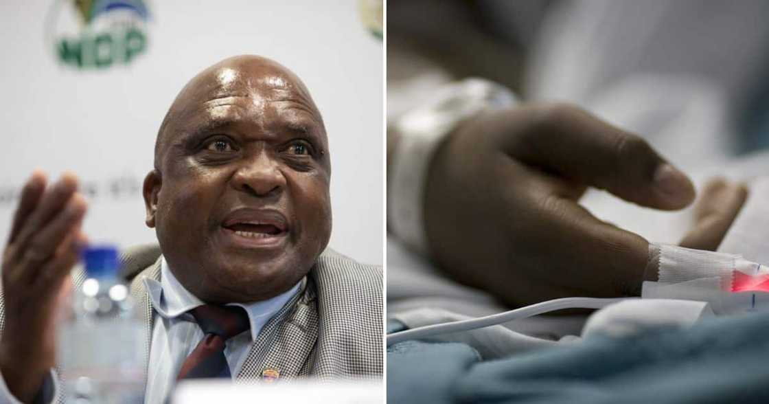 Minister on Health, Joe Phaahla