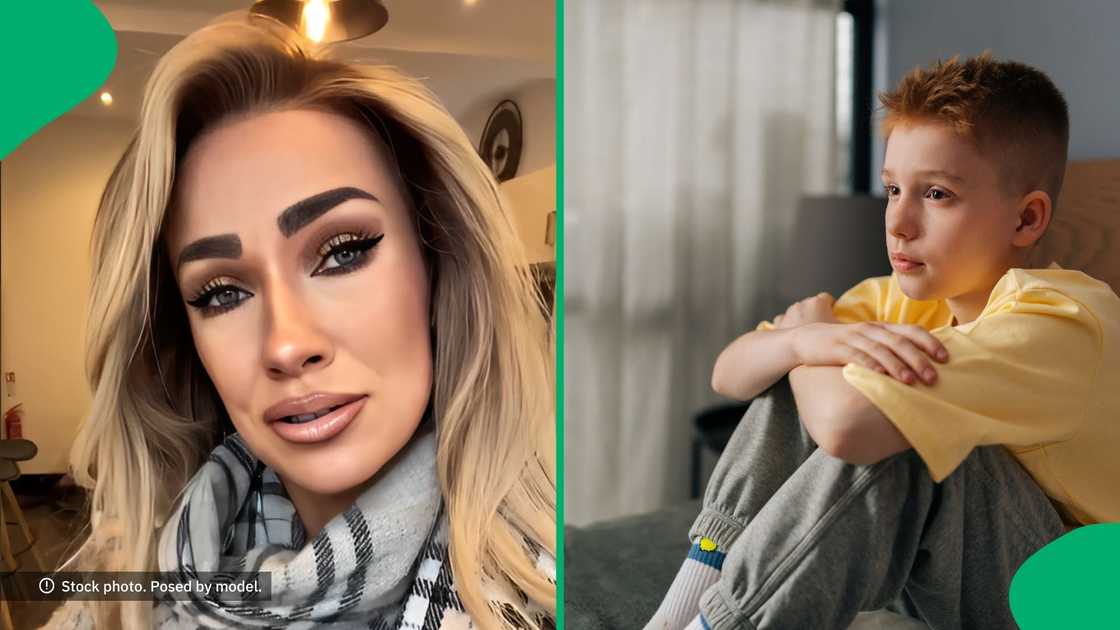 TikTok users comforted a mom who was in tears after seeing his son heartbroken