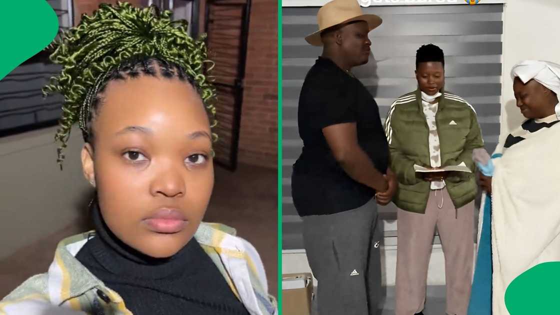 TikTok users could not contain their amusement after seeing a lady's playful video with her family TikTok users could not contain their amusement after seeing a lady's playful video with her family