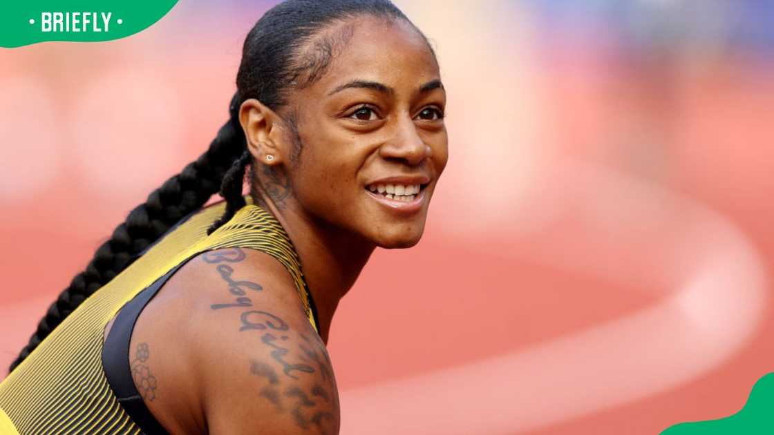 Sprinter Sha'Carri Richardson during the Wanda Diamond League Prefontaine Classic at Hayward Field in 2024