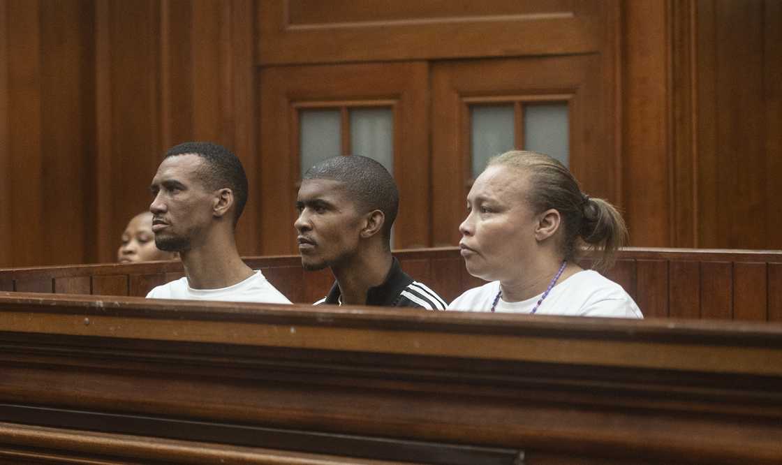 Jacquin Appollis, Steveno Van Rhyn, and Racquel Smith are charged with kidnapping and human trafficking Jacquin Appollis, Steveno Van Rhyn, and Racquel Smith are charged with kidnapping and human trafficking