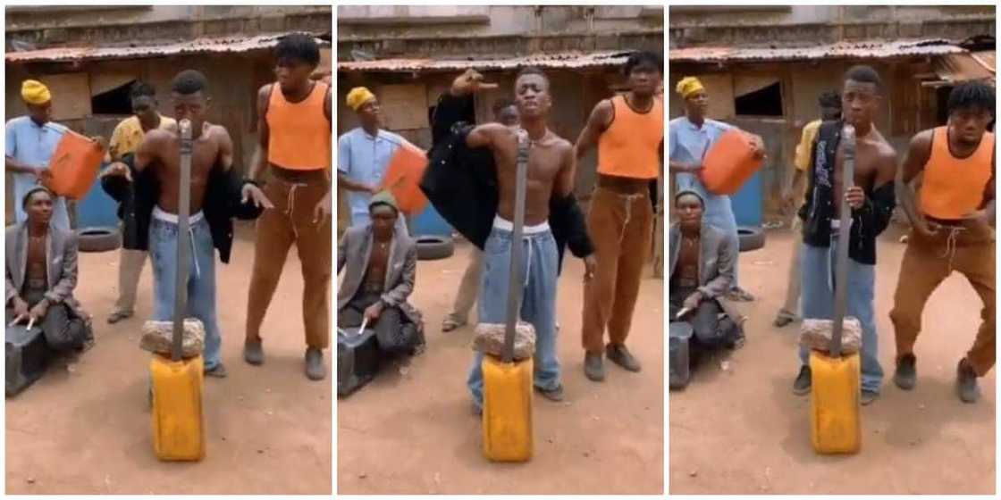 Local Group Put up Vibrant Display as they Perform Old Wizkid Songs in Viral Video and People Love it Local Group Put up Vibrant Display as they Perform Old Wizkid Songs in Viral Video and People Love it