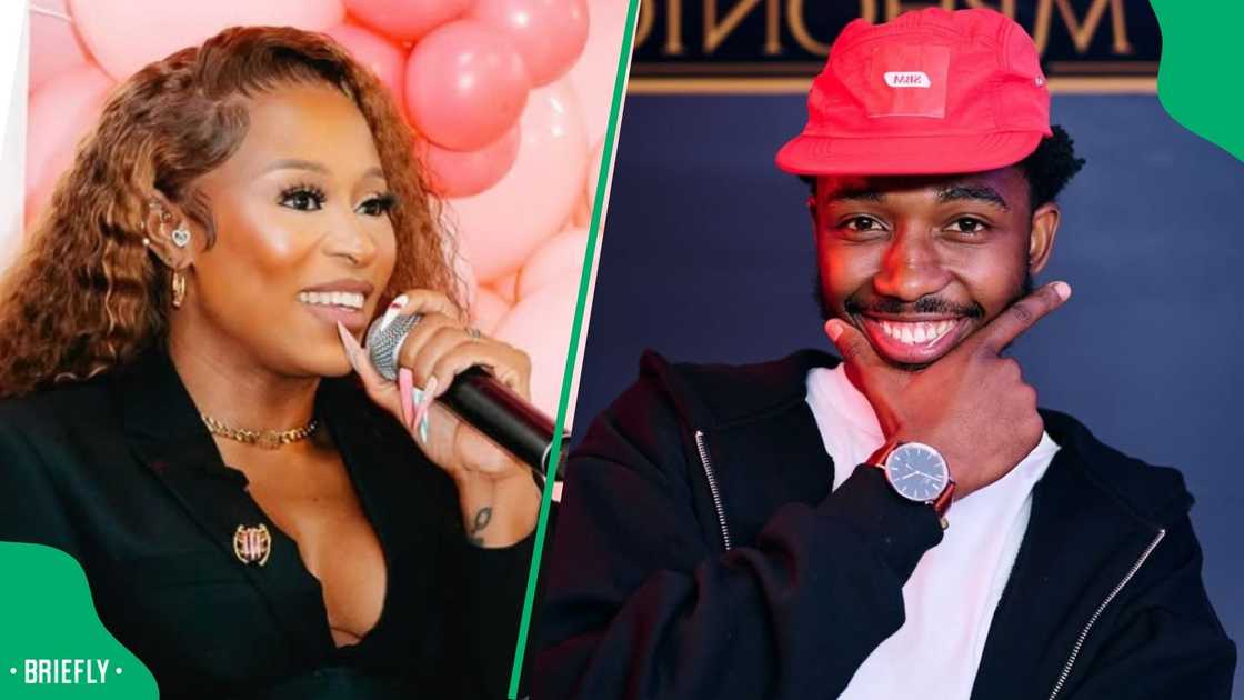 DJ Zinhle and Sweet Guluva partied together DJ Zinhle and Sweet Guluva partied together