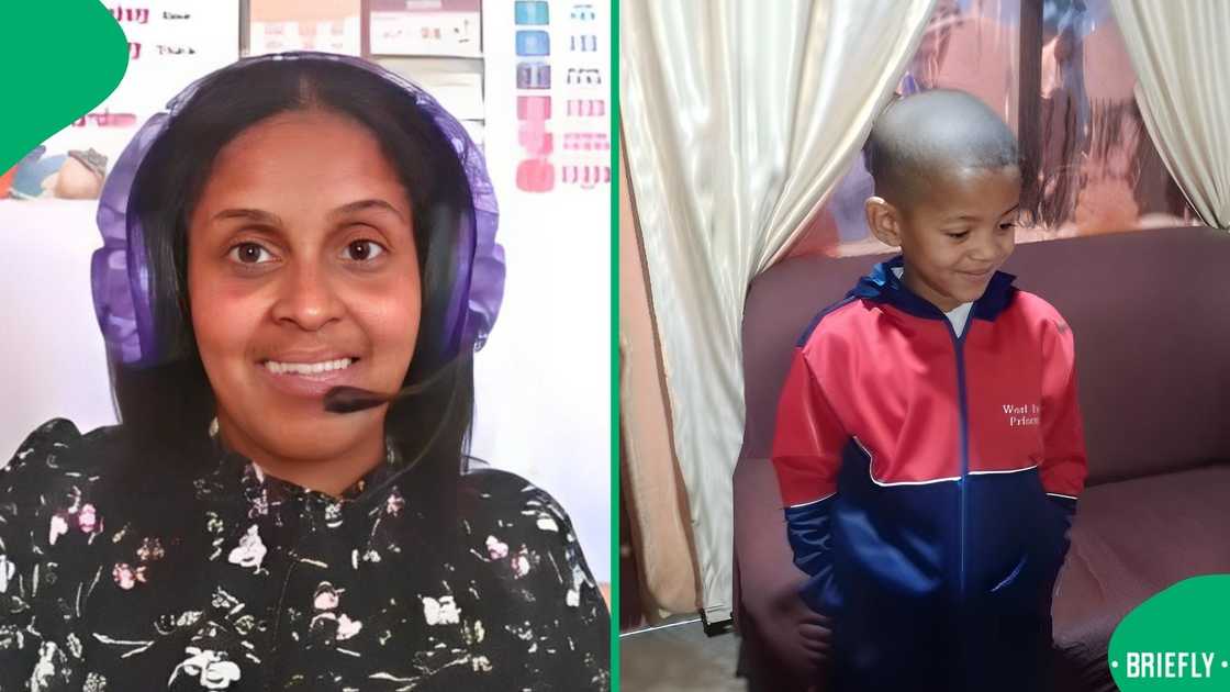 The boy was excited to see the box of Kellogg's Coco Pops, which touched many viewers The boy was excited to see the box of Kellogg's Coco Pops, which touched many viewers