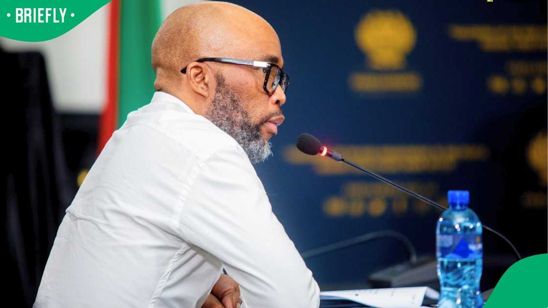 Vusimuzi “Cat” Matlala testified before Parliament's Ad Hoc Committee Vusimuzi “Cat” Matlala testified before Parliament's Ad Hoc Committee