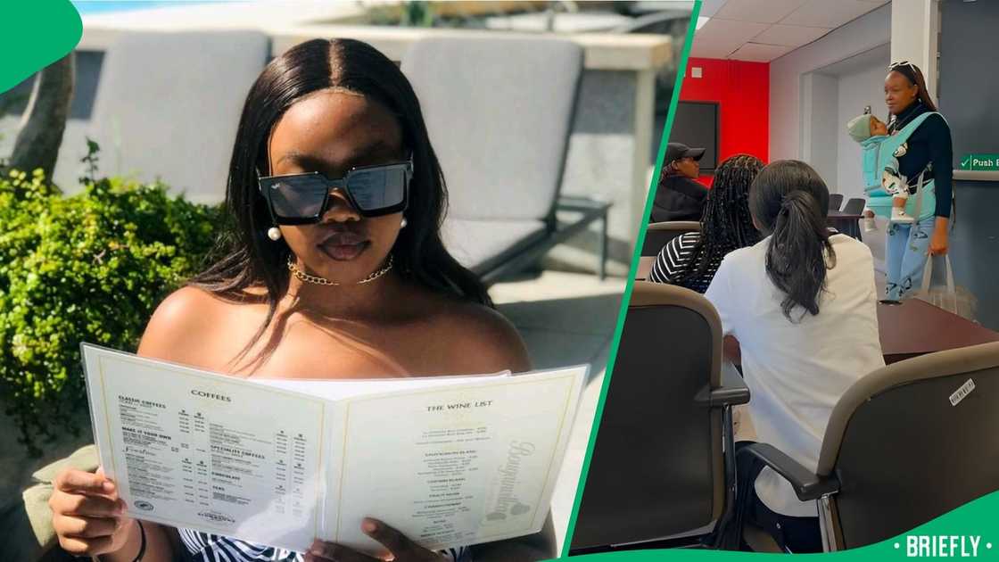 TikTok users were happy to see that a woman was determined to complete her degree even though she had a baby TikTok users were happy to see that a woman was determined to complete her degree even though she had a baby