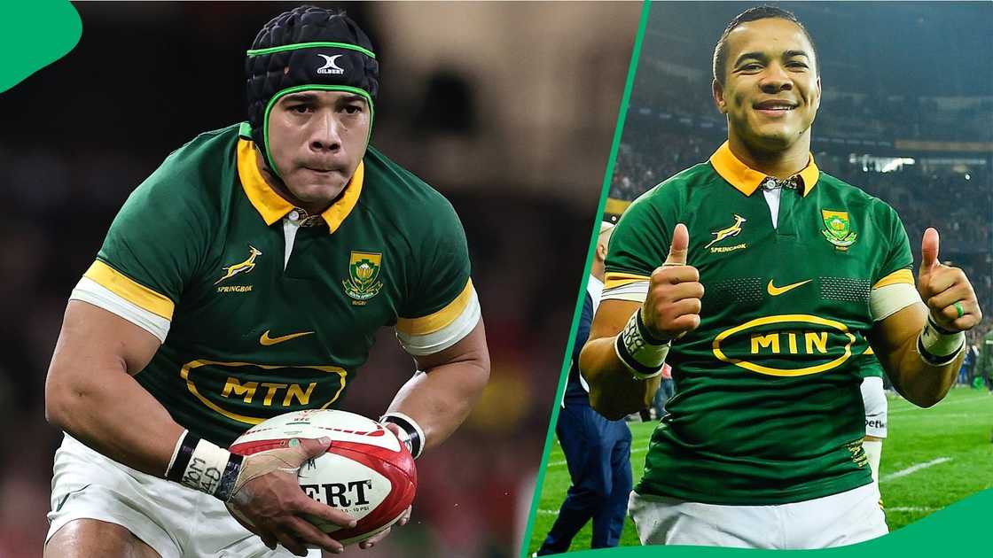 Springbok star Cheslin Kolbe impressed fans with his dance moves.