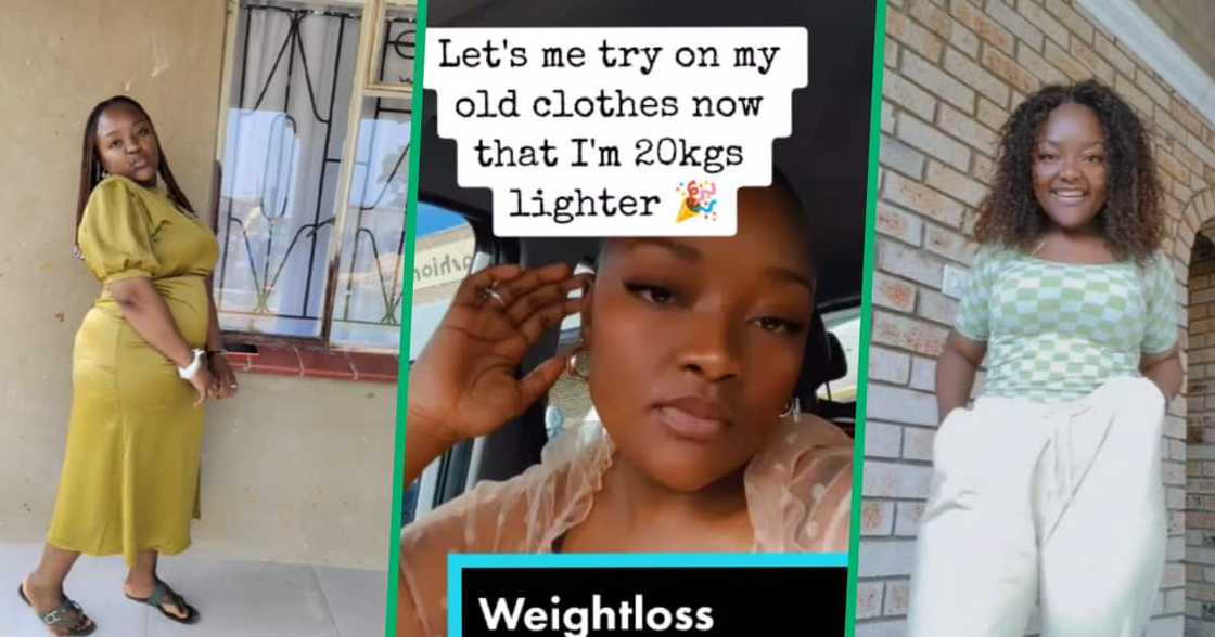 Weight loss, TikTok video, Mzansi, babe, South Africa, diet