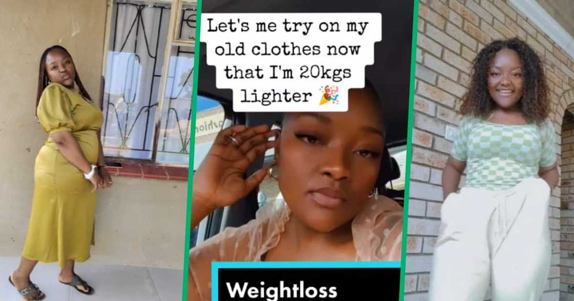 Weight loss, TikTok video, Mzansi, babe, South Africa, diet Weight loss, TikTok video, Mzansi, babe, South Africa, diet