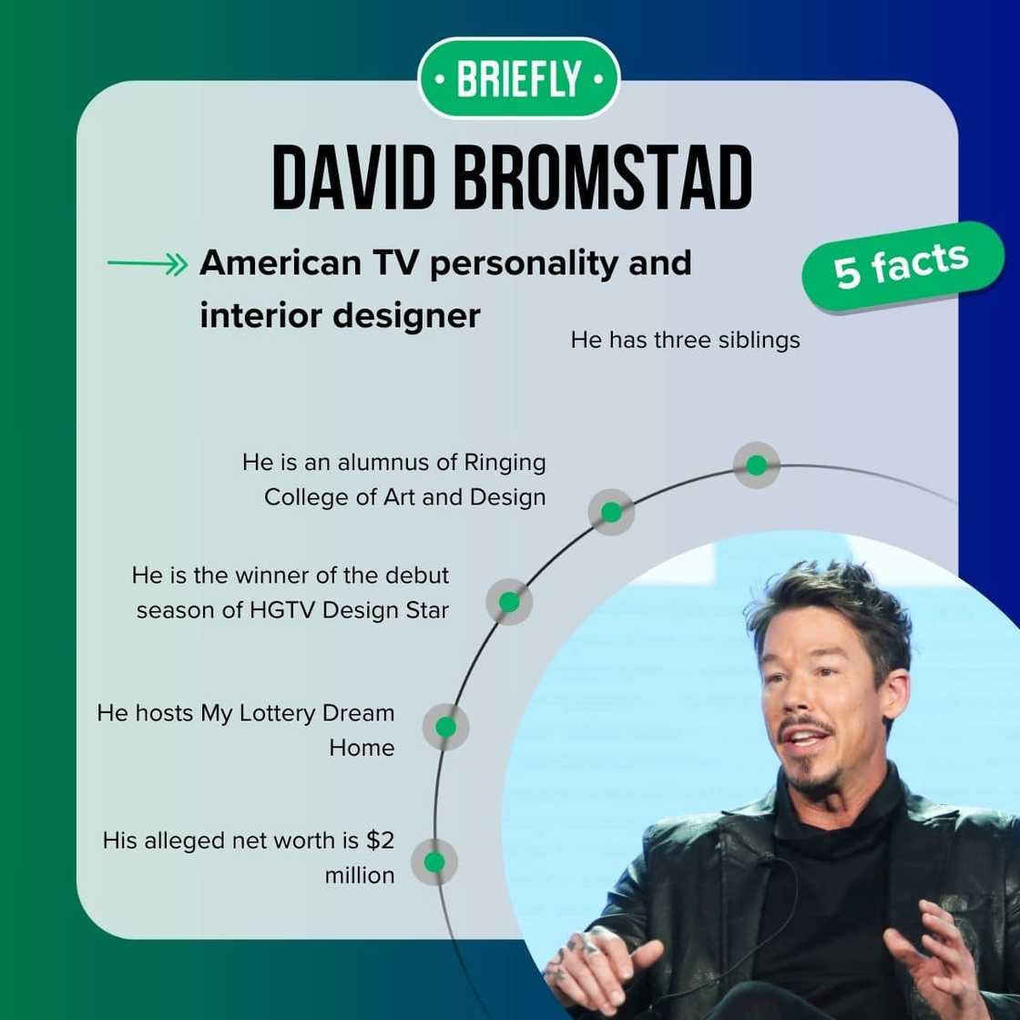 David Bromstad’s facts David Bromstad’s facts