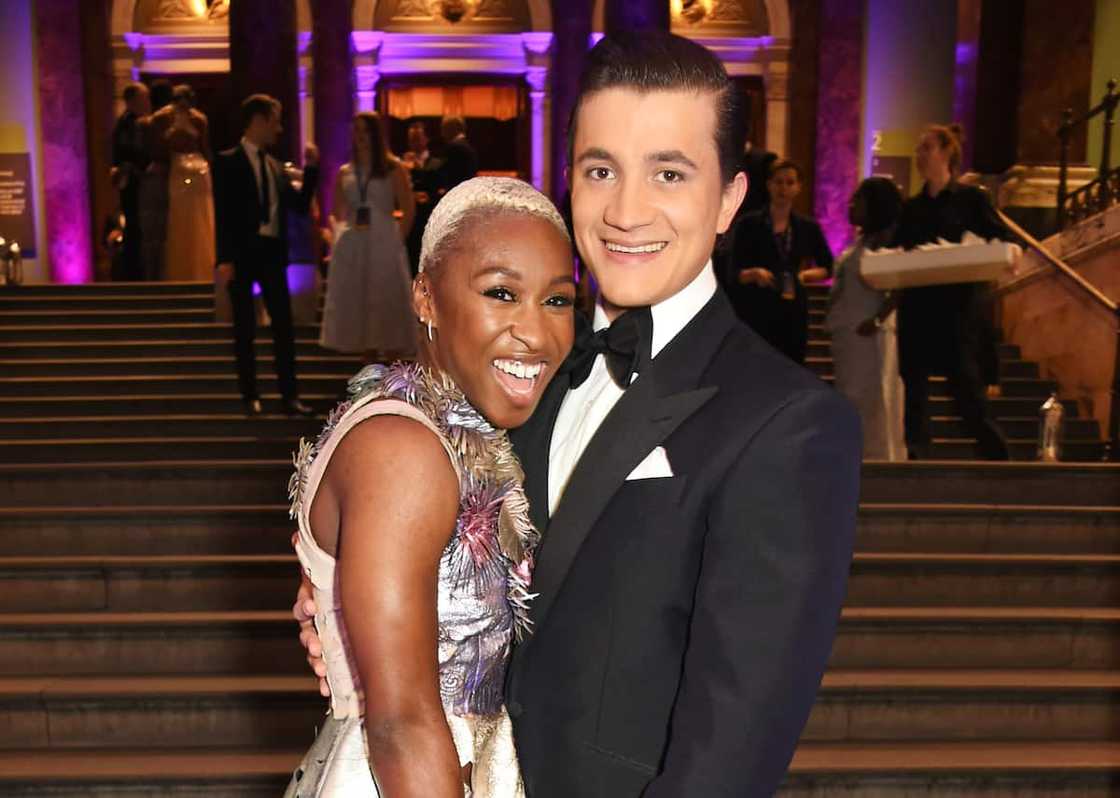 Cynthia Erivo and Dean John-Wilson at The National Gallery