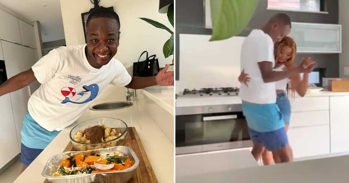 Twitter user @TheNduna shared a video showing the beautiful moment captured Twitter user @TheNduna shared a video showing the beautiful moment captured