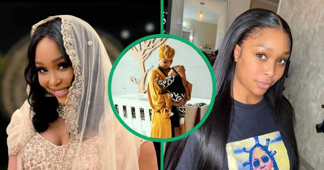 A-Lister Minnie Dlamini and her son Netha Jones by her ex-husband Quinton Jones. A-Lister Minnie Dlamini and her son Netha Jones by her ex-husband Quinton Jones.