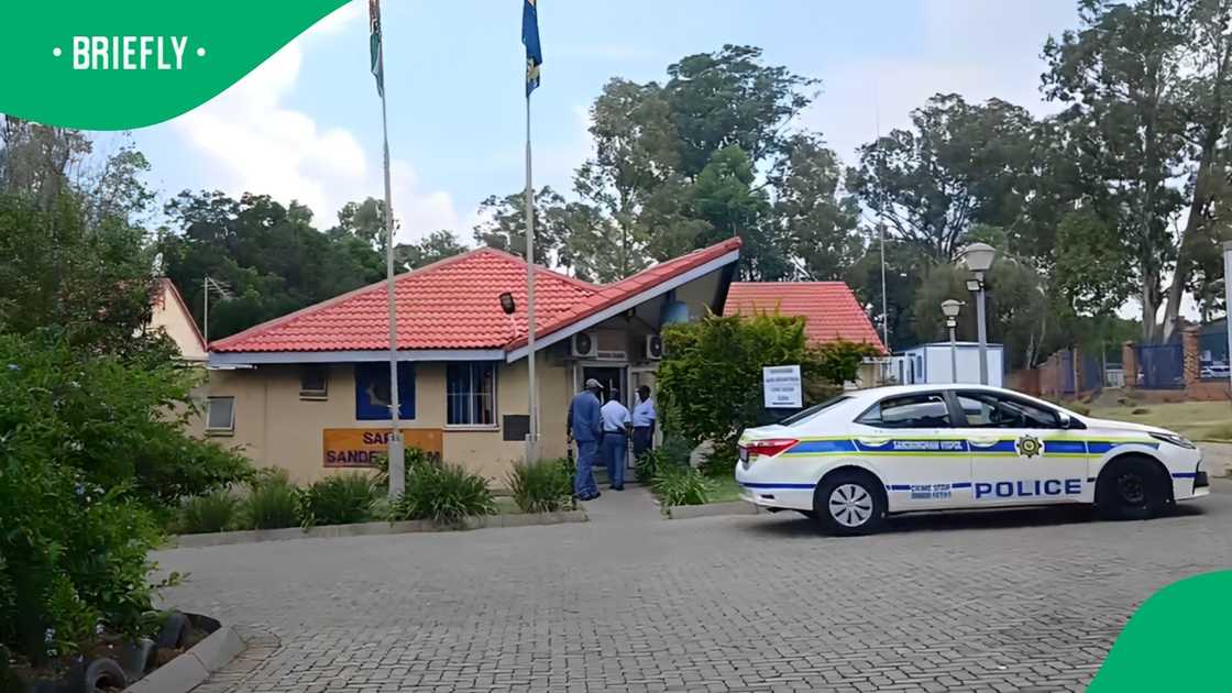 50 Ethiopian and Somalians were taken to the Sandringham Police Station after they escaped from a house where they were held against their own will 50 Ethiopian and Somalians were taken to the Sandringham Police Station after they escaped from a house where they were held against their own will
