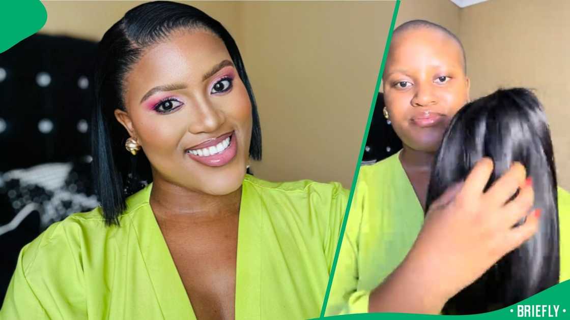 TikTok users praised a lady for plugging them with gorgeous hair from Joburg