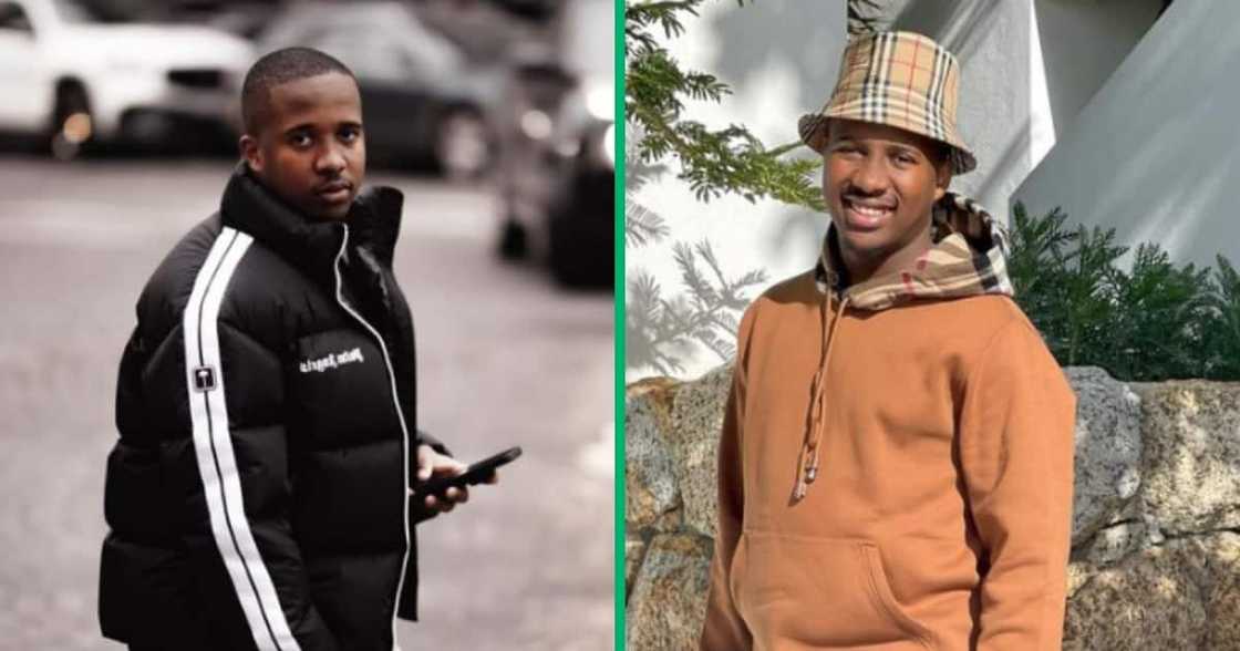 Netizens praise Andile Mpisane for his weight loss: "I love the consistency and hard work." Netizens praise Andile Mpisane for his weight loss: "I love the consistency and hard work."