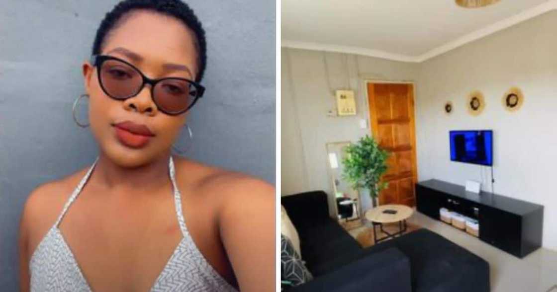 Woman revamps RDP house Woman revamps RDP house