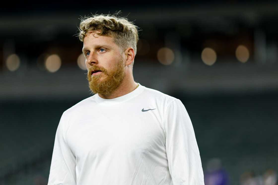 Cole Beasley in Cincinnati, Ohio.