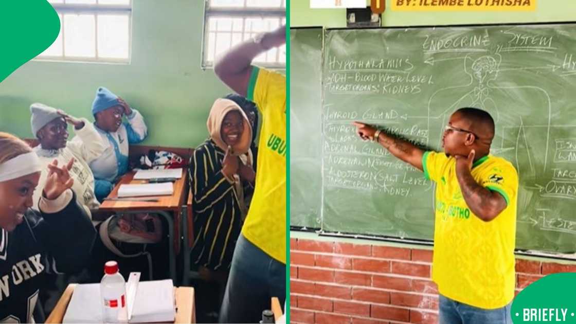 A Life Sciences teacher engaged students with interactive revision techniques A Life Sciences teacher engaged students with interactive revision techniques