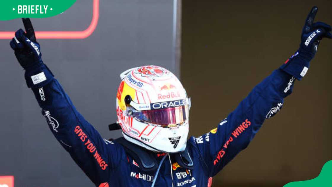 Max Verstappen during the F1 Grand Prix Max Verstappen during the F1 Grand Prix