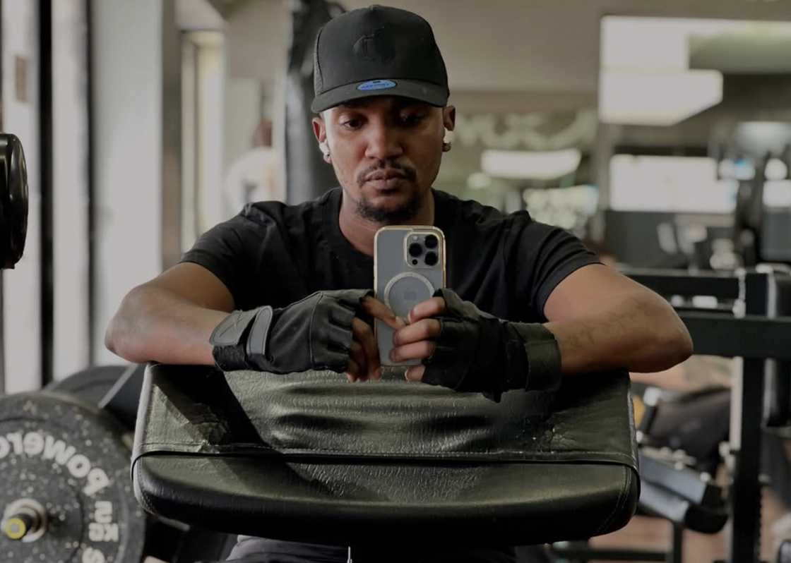 Phelo Bala shared pictures of his transformation Phelo Bala shared pictures of his transformation