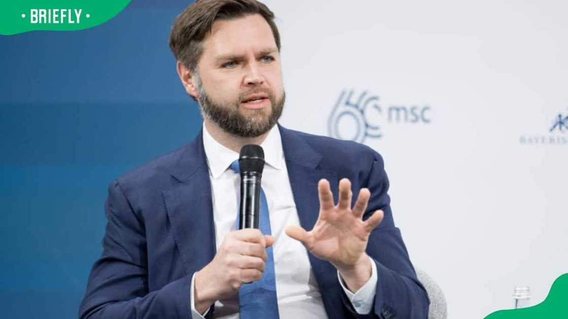 J.D. Vance during the 60th Munich Security Conference at the Hotel Bayerischer Hof in 2024 J.D. Vance during the 60th Munich Security Conference at the Hotel Bayerischer Hof in 2024
