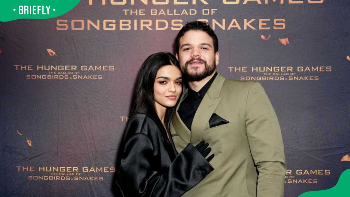 Rachel Zegler and Josh Rivera during The Hunger Games: The Ballad Of Songbirds & Snakes New York Screening in 2023 Rachel Zegler and Josh Rivera during The Hunger Games: The Ballad Of Songbirds & Snakes New York Screening in 2023