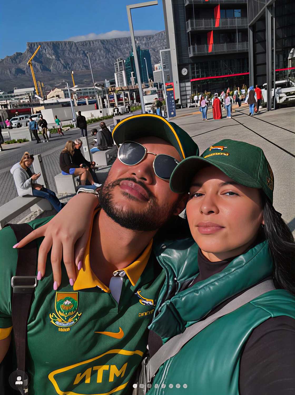 Anton Jaftha and is woman tied the knot Anton Jaftha and is woman tied the knot