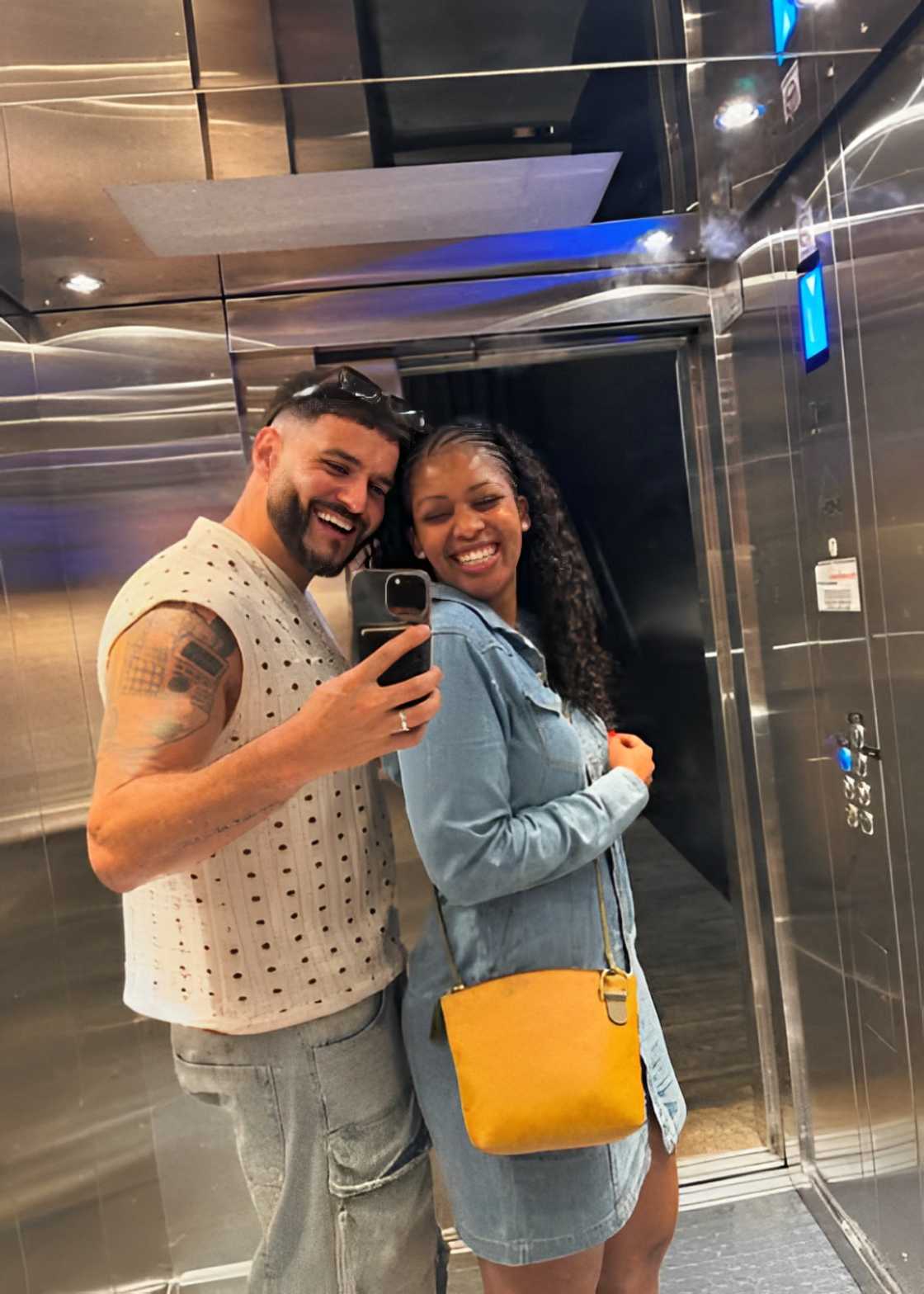 J Something expressed his love for wifey J Something expressed his love for wifey