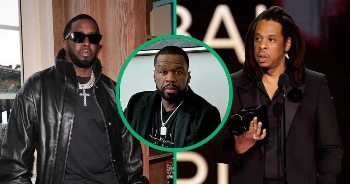 50 Cent fired shots at Jay-Z amid Diddy's legal troubles 50 Cent fired shots at Jay-Z amid Diddy's legal troubles