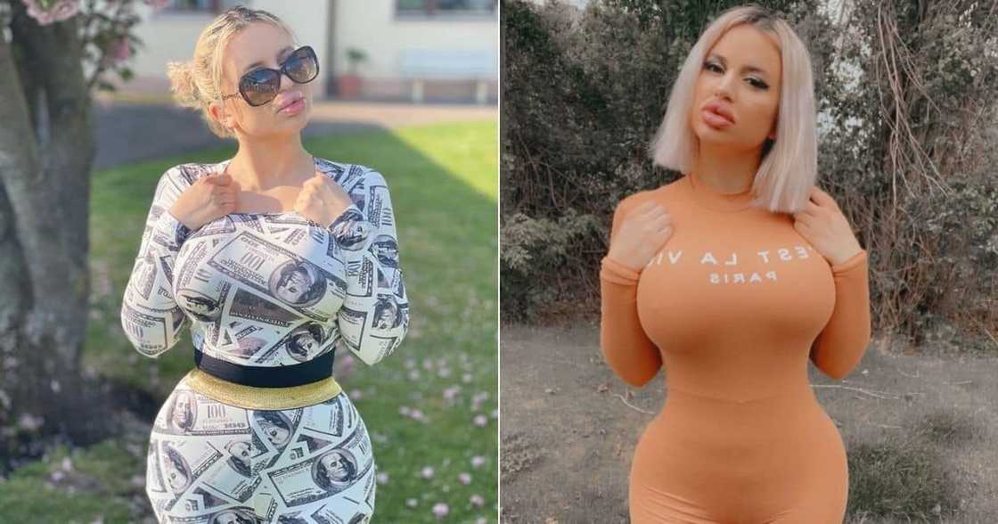 A German woman has spent over R4000k to look like a real Barbie girl. Image: Jessy.Bunny.Official/Instagram