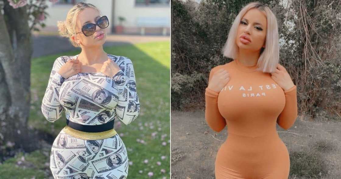 A German woman has spent over R4000k to look like a real Barbie girl. Image: Jessy.Bunny.Official/Instagram A German woman has spent over R4000k to look like a real Barbie girl. Image: Jessy.Bunny.Official/Instagram