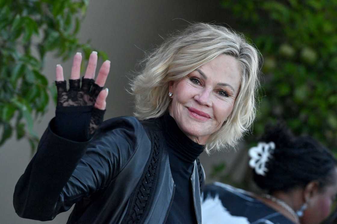 Melanie Griffith in Beverly Hills, California. Melanie Griffith in Beverly Hills, California.