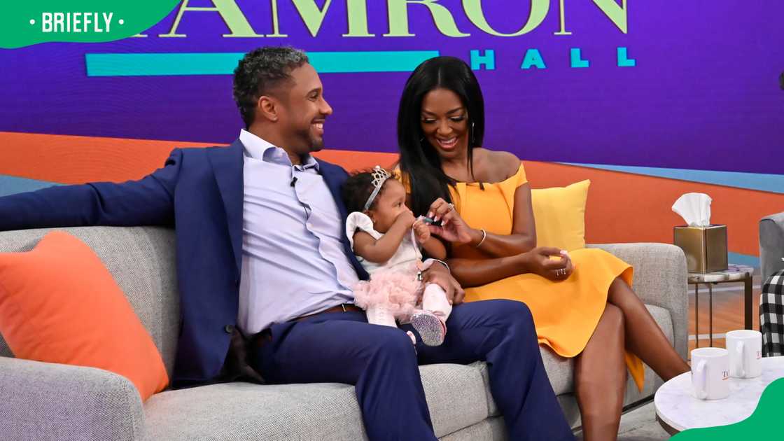 Kenya Moore and Marc Daly on ABC